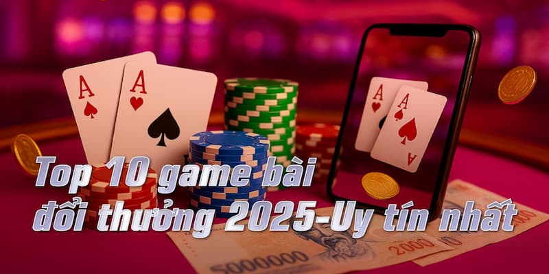 Top 10 nhà cái uy tín cung cấp game đổi thưởng tiền thật hàng đầu 2025