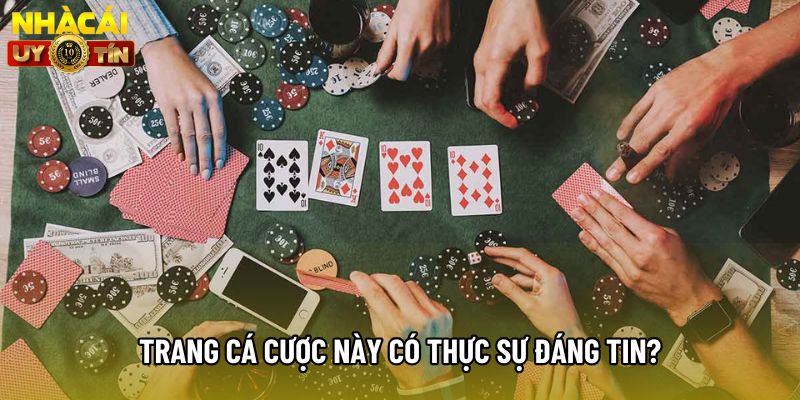 Trang cá cược này có thực sự đáng tin? Trang cá cược này có thực sự đáng tin?